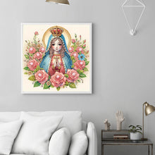 Load image into Gallery viewer, Diamond Painting - Partial Special Shaped - Madonna (30*30CM)
