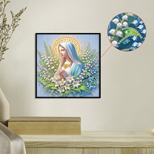 Load image into Gallery viewer, Diamond Painting - Partial Special Shaped - Madonna (30*30CM)
