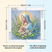 Load image into Gallery viewer, Diamond Painting - Partial Special Shaped - Madonna (30*30CM)
