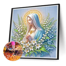 Load image into Gallery viewer, Diamond Painting - Partial Special Shaped - Madonna (30*30CM)
