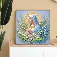 Load image into Gallery viewer, Diamond Painting - Partial Special Shaped - Madonna (30*30CM)
