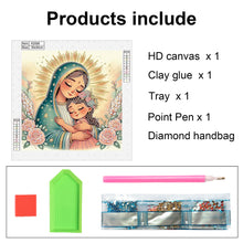 Load image into Gallery viewer, Diamond Painting - Partial Special Shaped - Madonna (30*30CM)
