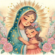 Load image into Gallery viewer, Diamond Painting - Partial Special Shaped - Madonna (30*30CM)

