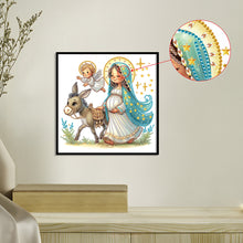 Load image into Gallery viewer, Diamond Painting - Partial Special Shaped - Madonna (30*30CM)

