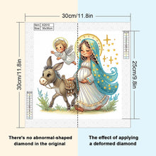 Load image into Gallery viewer, Diamond Painting - Partial Special Shaped - Madonna (30*30CM)
