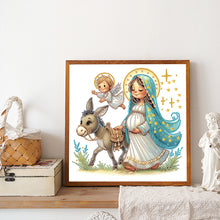 Load image into Gallery viewer, Diamond Painting - Partial Special Shaped - Madonna (30*30CM)
