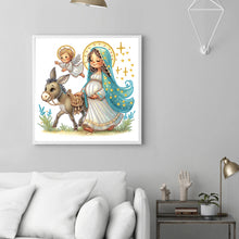 Load image into Gallery viewer, Diamond Painting - Partial Special Shaped - Madonna (30*30CM)
