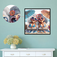 Load image into Gallery viewer, Diamond Painting - Partial Special Shaped - Cute Grandma (30*30CM)
