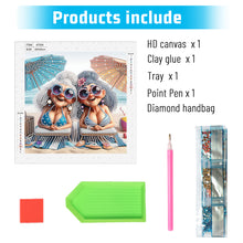 Load image into Gallery viewer, Diamond Painting - Partial Special Shaped - Cute Grandma (30*30CM)

