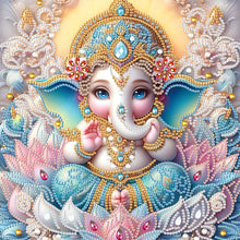 Load image into Gallery viewer, Diamond Painting - Partial Special Shaped - Hinduism (30*30CM)
