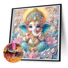 Load image into Gallery viewer, Diamond Painting - Partial Special Shaped - Hinduism (30*30CM)
