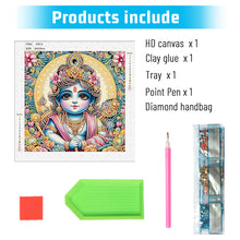 Load image into Gallery viewer, Diamond Painting - Partial Special Shaped - Hinduism (30*30CM)
