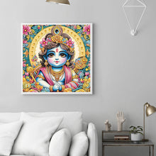 Load image into Gallery viewer, Diamond Painting - Partial Special Shaped - Hinduism (30*30CM)
