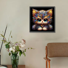 Load image into Gallery viewer, Diamond Painting - Full Round - Big Eyed Cat (30*30CM)
