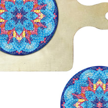 Load image into Gallery viewer, Mandala Diamond Crafts Projects Round Diamond Painting Table Mats for Home Decor

