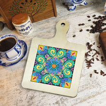 Load image into Gallery viewer, Mandala Diamond Crafts Projects Round Diamond Painting Table Mats for Home Decor
