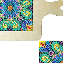 Load image into Gallery viewer, Mandala Diamond Crafts Projects Round Diamond Painting Table Mats for Home Decor
