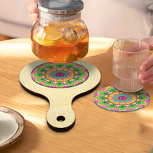 Load image into Gallery viewer, Mandala Diamond Crafts Projects Round Diamond Painting Table Mats for Home Decor
