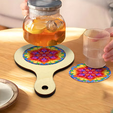Load image into Gallery viewer, Mandala Diamond Crafts Projects Round Diamond Painting Table Mats for Home Decor
