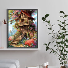 Load image into Gallery viewer, Diamond Painting - Full Round - Forest Cabin (30*40CM)
