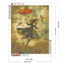 Load image into Gallery viewer, Diamond Painting - Full Round - Fantasy Flying Girl (40*50CM)
