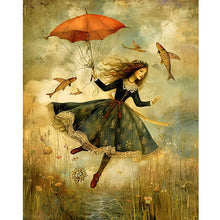 Load image into Gallery viewer, Diamond Painting - Full Round - Fantasy Flying Girl (40*50CM)
