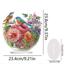 Load image into Gallery viewer, Acrylic Special Shape Artistic Vase Desktop Diamond Painting Ornaments
