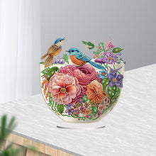 Load image into Gallery viewer, Acrylic Special Shape Artistic Vase Desktop Diamond Painting Ornaments
