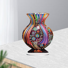 Load image into Gallery viewer, Acrylic Special Shape Artistic Vase Desktop Diamond Painting Ornaments
