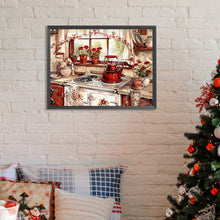 Load image into Gallery viewer, Diamond Painting - Full Round - Warm kitchen (40*30CM)
