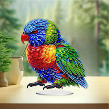 Load image into Gallery viewer, Acrylic Special Shape Parrot Diamond Painting Desktop Ornament for Beginners
