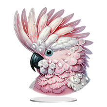 Load image into Gallery viewer, Acrylic Special Shape Parrot Diamond Painting Desktop Ornament for Beginners

