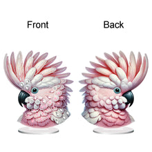 Load image into Gallery viewer, Acrylic Special Shape Parrot Diamond Painting Desktop Ornament for Beginners
