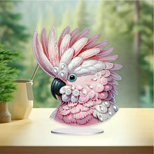 Load image into Gallery viewer, Acrylic Special Shape Parrot Diamond Painting Desktop Ornament for Beginners
