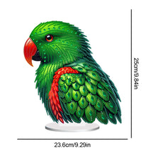 Load image into Gallery viewer, Acrylic Special Shape Parrot Diamond Painting Desktop Ornament for Beginners
