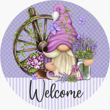Load image into Gallery viewer, Diamond Painting - Full Round - Purple Gnome (30*30CM)
