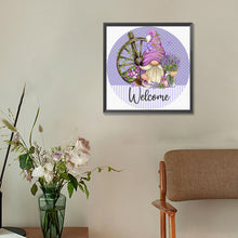 Load image into Gallery viewer, Diamond Painting - Full Round - Purple Gnome (30*30CM)
