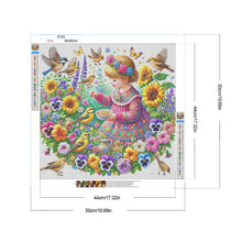 Load image into Gallery viewer, Diamond Painting - Full Round - Spring Girl (50*50CM)
