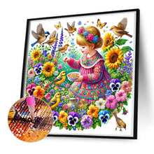 Load image into Gallery viewer, Diamond Painting - Full Round - Spring Girl (50*50CM)
