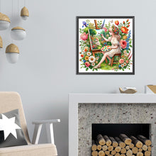 Load image into Gallery viewer, Diamond Painting - Full Round - Spring Girl (50*50CM)
