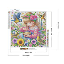 Load image into Gallery viewer, Diamond Painting - Full Round - Spring Girl (50*50CM)
