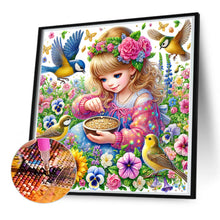 Load image into Gallery viewer, Diamond Painting - Full Round - Spring Girl (50*50CM)
