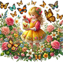 Load image into Gallery viewer, Diamond Painting - Full Round - Spring Girl (50*50CM)
