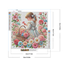 Load image into Gallery viewer, Diamond Painting - Full Round - Spring Girl (50*50CM)
