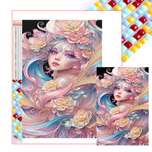 Load image into Gallery viewer, Diamond Painting - Full Square - Hibiscus Girl (50*75CM)
