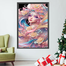 Load image into Gallery viewer, Diamond Painting - Full Square - Hibiscus Girl (50*75CM)
