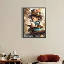Load image into Gallery viewer, Diamond Painting - Full Round - Steam Punk Girl (45*60CM)
