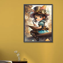 Load image into Gallery viewer, Diamond Painting - Full Round - Steam Punk Girl (45*60CM)
