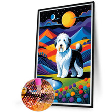 Load image into Gallery viewer, Diamond Painting - Full Round - Geometric Dog (40*60CM)
