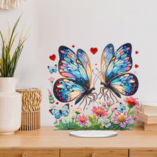 Load image into Gallery viewer, Acrylic Special Shape Butterfly Diamond Painting Desktop Ornament for Home Decor
